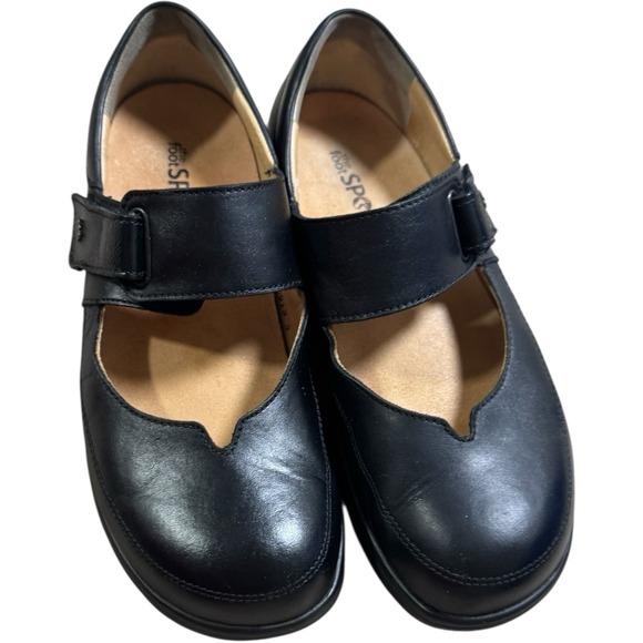 Finn Comfort NAGASAKI Black Leather‎ MaryJane UK 7 US 9.5 EU 40 - Picture 1 of 10